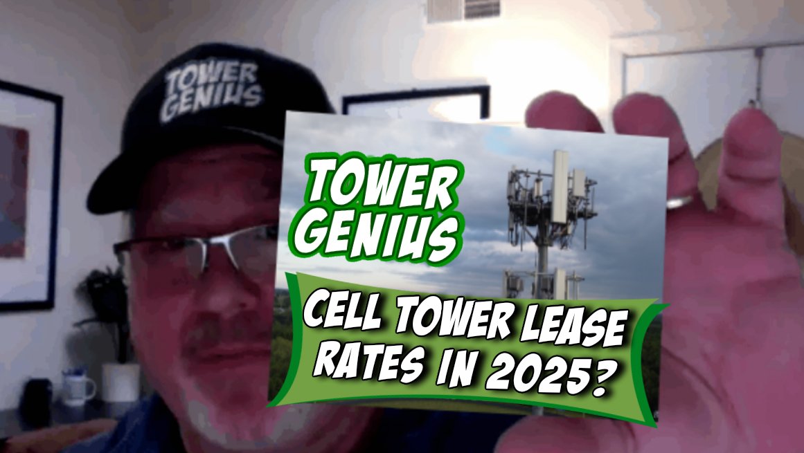 What are cell tower lease rates in 2025?